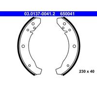 Zapatas de freno 03.0137-0041.2 ATE para VW PORSCHE