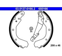 Zapatas de freno 03.0137-0166.2 ATE para OPEL KADETT D KADETT D Station Wagon