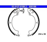 Zapatas de freno 03.0137-0188.2 ATE para MITSUBISHI PAJERO I Canvas Top PAJERO I