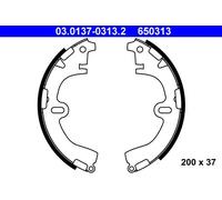 Zapatas de freno 03.0137-0313.2 ATE para TOYOTA COROLLA COROLLA Liftback CAMRY
