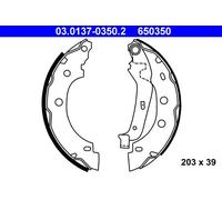 Zapatas de freno 03.0137-0350.2 ATE para RENAULT NISSAN
