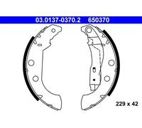 Zapatas de freno 03.0137-0370.2 ATE para PEUGEOT CITROËN