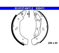 Zapatas de freno 03.0137-0411.2 ATE para FORD TRANSIT Autobús TRANSIT Furgoneta