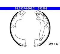 Zapatas de freno 03.0137-0508.2 ATE para VW AMAROK AMAROK Caja/Chasis