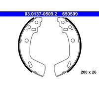 Zapatas de freno 03.0137-0509.2 ATE para SUZUKI SWIFT IV