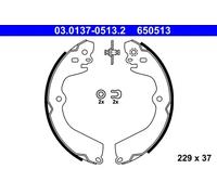 ATE 03.0137-0513.2 Juego de zapatas de frenos