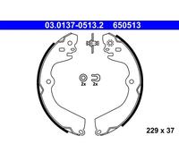 Zapatas de freno 03.0137-0513.2 ATE para NISSAN NV200 / EVALIA Autobús