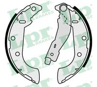 LPR Brakes Juego de 4 zapatas de freno 07500 traseras para Citroën ZX, Xsara y Peugeot 306, 405