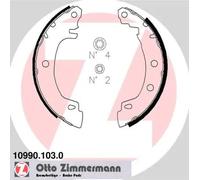 Zapatas de freno 10990.103.0 ZIMMERMANN para RENAULT JEEP