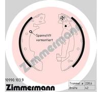 Zapatas de freno 10990.103.9 ZIMMERMANN para BMW SUZUKI