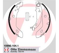 ZIMMERMANN 10990.104.1 Juego de zapatas de frenos