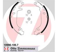 ZIMMERMANN Juego De Zapatas De Freno Traseras Para Citroën Xsara Coupe N0