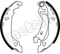 Zapatas de freno 53-0066 METELLI para FIAT LANCIA ZASTAVA YUGO