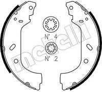 Zapatas de freno 53-0074 METELLI para PEUGEOT FIAT CITROËN LANCIA