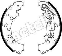 METELLI Juego de 4 zapatas de frenos para FIAT: Punto, Panda, Idea, Qubo, Fiorino & PEUGEOT: Bipper & OPEL: Corsa, Adam (Ref: 53-0092)