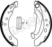 Zapatas de freno 53-0284 METELLI para NISSAN MICRA II