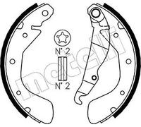 Zapatas de freno 53-0308 METELLI para OPEL CHEVROLET