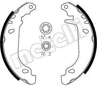 Zapatas de freno 53-0345 METELLI para RENAULT SUPER 5 9 11 19 I 19 I Chamade 21