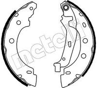 METELLI Juego de 4 zapatas de frenos para RENAULT: Kangoo & NISSAN: Kubistar (Ref: 53-0355)