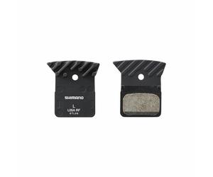 Zapatas de freno de bicicleta con tope de resina y muelle Shimano L05A (x2) TU