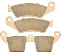 Zapatas de freno de motocicleta Pastillas de freno para motocicleta CR 125R, 250R, 250 R (2002-2007), CRF 450 X, 450RX, 450L y 230F(Front and rear)