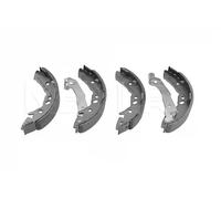 Meyle Juego de 4 zapatas de freno traseras Hyundai Pony/Accent/Amica/Excel/Atos (37-14 533 0003)