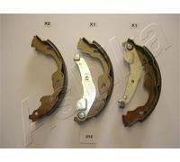 Zapatas de freno Eje trasero 55-02-212 ASHIKA para SUZUKI TOYOTA CITROËN PEUGEOT