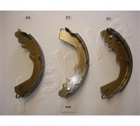 Zapatas de freno Eje trasero 55-05-586 ASHIKA para MITSUBISHI GALANT VI Sedán