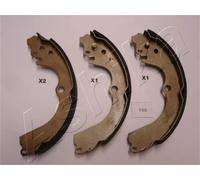Zapatas de freno Eje trasero 55-07-798 ASHIKA para SUBARU LEGACY I IMPREZA Sedán