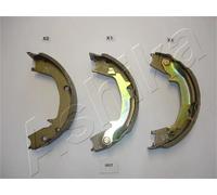 Zapatas de freno Eje trasero 55-H0-007 ASHIKA para HYUNDAI KIA