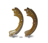 Zapatas de freno Eje trasero 55206 JAPKO para TOYOTA DAIHATSU