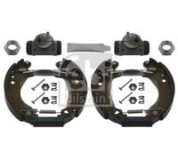 Zapatas de freno Eje trasero premontado 37484 FEBI BILSTEIN para PEUGEOT CITROËN