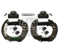 Zapatas de freno Eje trasero premontado 37666 FEBI BILSTEIN para FORD MAZDA