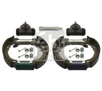 Zapatas de freno Eje trasero premontado 38746 FEBI BILSTEIN para FIAT FORD