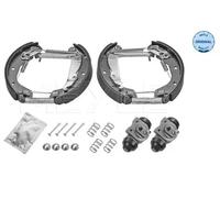 Zapatas de freno Eje trasero premontado 614 533 0011 MEYLE para OPEL CORSA B