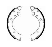 TRW Juego de zapatas de frenos GS8215 Traseras 4 piezas para Honda Accord/HR-V