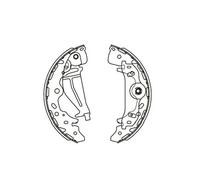 Zapatas de freno KBS-3405 KAVO PARTS para CHRYSLER HYUNDAI