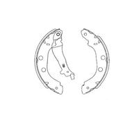 Zapatas de freno KBS-7419 KAVO PARTS para RENAULT NISSAN