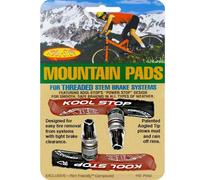 Zapatas de freno Kool-Stop T1 MTB V-Brake 78,5 mm negro/salmón dual asimétrico