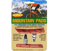 Zapatas de freno Kool-Stop T1 MTB V-Brake, aluminio, contorneado, 78,5 mm,...