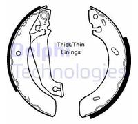 Zapatas de freno LS1617 DELPHI para FORD ESCORT V ORION III ESCORT V Turnier
