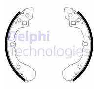 Zapatas de freno LS1918 DELPHI para KIA JOICE RIO I Hatchback RIO I Sedán