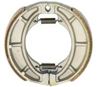 Zapatas De Freno Moto Pastillas De Freno Delanteras Traseras Para Motocicleta Para YAMAHA AG200E 1993 AG100J 1982 AG 200E 100J Kit Cambio Frenos Tambor Componente Tambor Frenado