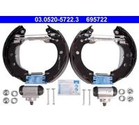 ATE 03.0520-5722.3 Kit frenos, disco de tambor