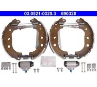 ATE 03.0521-0320.3 Kit frenos, disco de tambor
