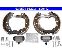 ATE 03.0521-0520.3 Kit frenos, disco de tambor