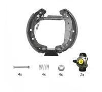 Zapatas de freno premontado 20990.118.0 ZIMMERMANN para OPEL ASTRA G Hatchback