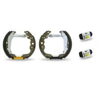 LPR Kit frenos, disco de tambor para RENAULT: Captur, Clio & DACIA: Duster, Sandero, Logan & LADA: Largus (Ref: OEK824)