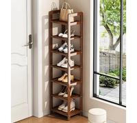 Zapatera Entrada Casa, Zapatero Armario, Apto para Vestidores Detrás de Puertas, Un Par por Estante, Diseño Largo y Estrecho(102cm/40in)