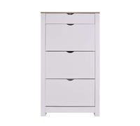 Zapatero, aglomerado recubierto con finish foil, 23.5 x 78 x 140 cm